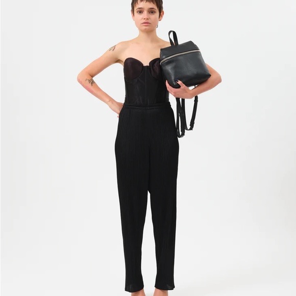 Like new KARA Classic Black Small Backpack (One Size) - Picture 2 of 13